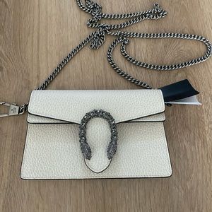 GUCCI- NWT DIONYSUS SUPER MINI LEATHER BAG